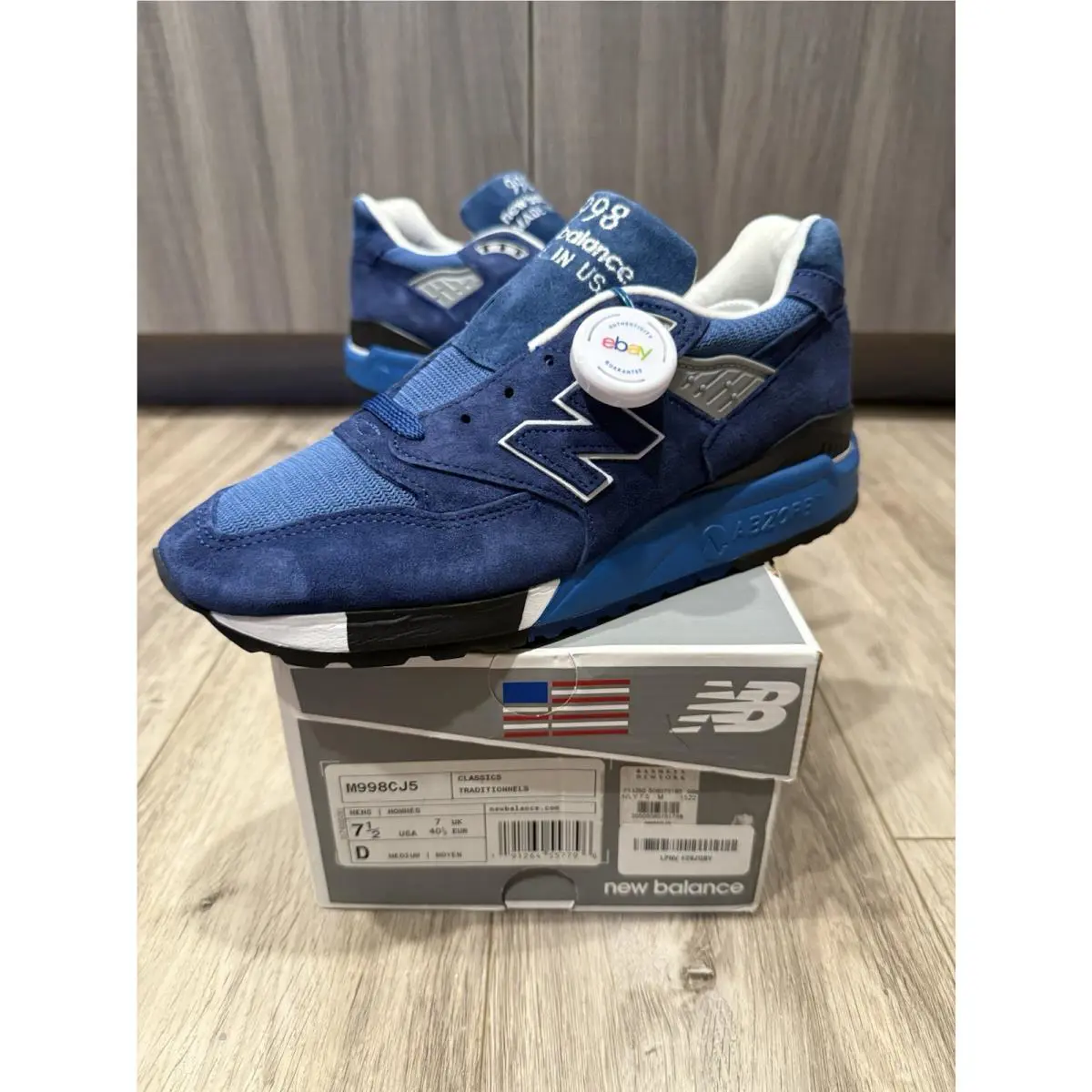 New Balance shoes - New Balance 998 - M998CJ5 - Blue 0