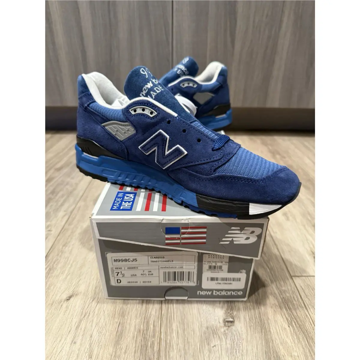 New Balance shoes - New Balance 998 - M998CJ5 - Blue 1