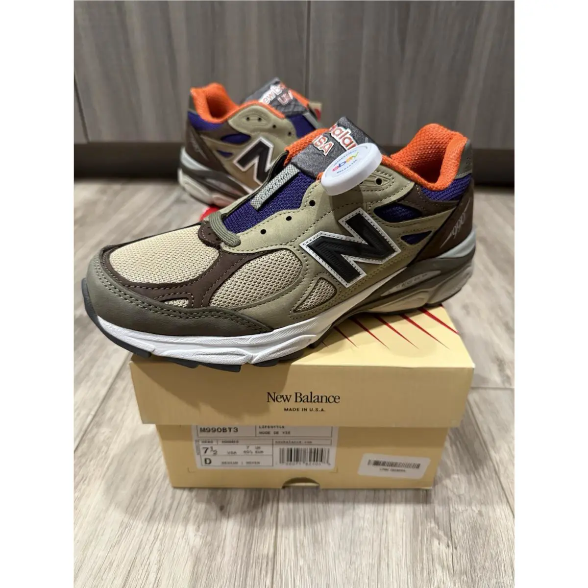 New Balance shoes - New Balance 990 v3 - M990BT3 - Brown 0