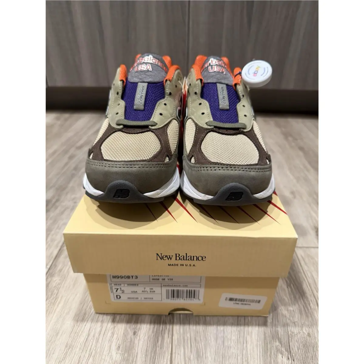 New Balance shoes - New Balance 990 v3 - M990BT3 - Brown 3