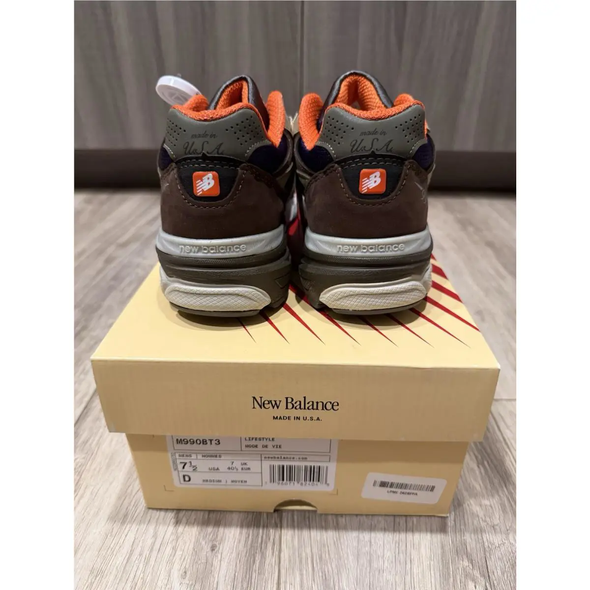 New Balance shoes - New Balance 990 v3 - M990BT3 - Brown 5