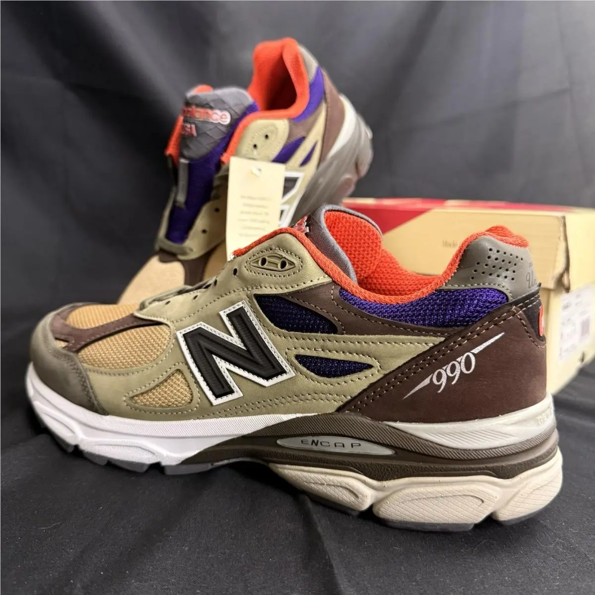 New Balance shoes - New Balance 990 v3 - M990BT3 - Brown 0