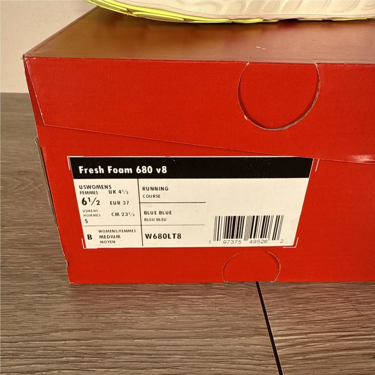 New Balance shoes - New Balance 680v8 - Quarry Blue with Chrome Blue and Sea Salt 0