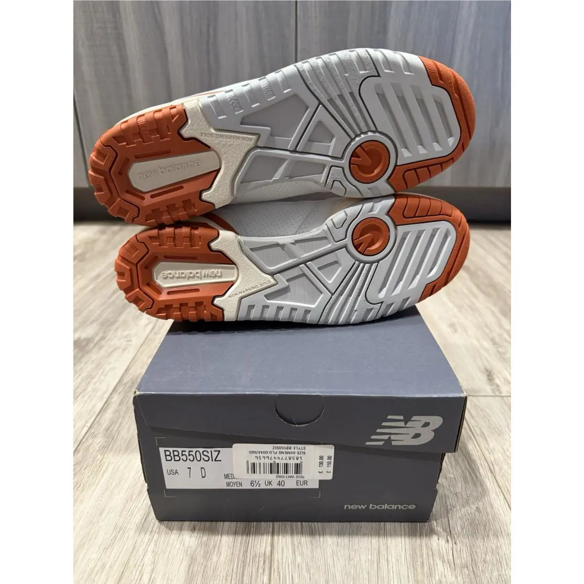 New Balance shoes - New Balance 550 - BB550SIZ - Orange 7
