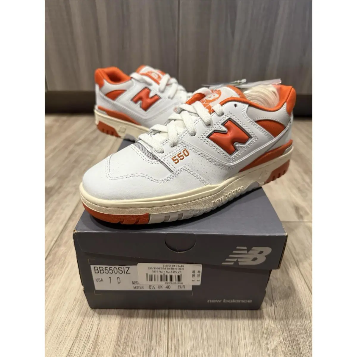New Balance shoes - New Balance 550 - BB550SIZ - Orange 0