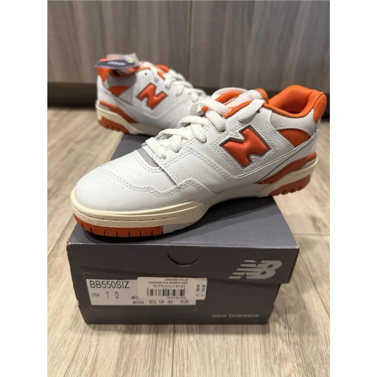 New Balance shoes - New Balance 550 - BB550SIZ - Orange 2