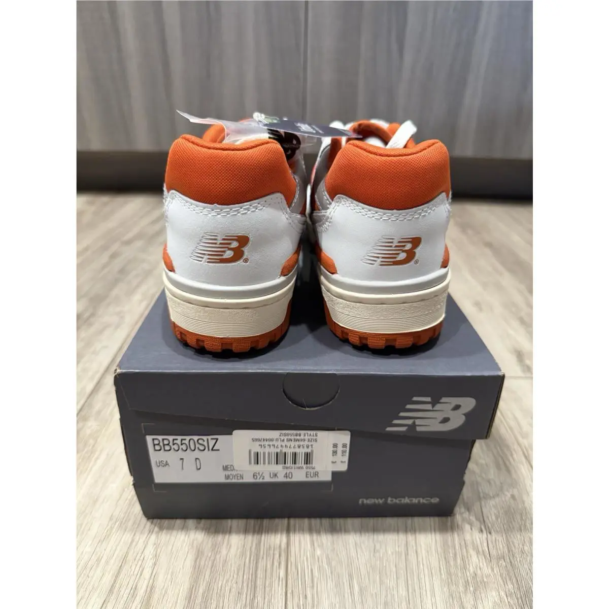 New Balance shoes - New Balance 550 - BB550SIZ - Orange 5