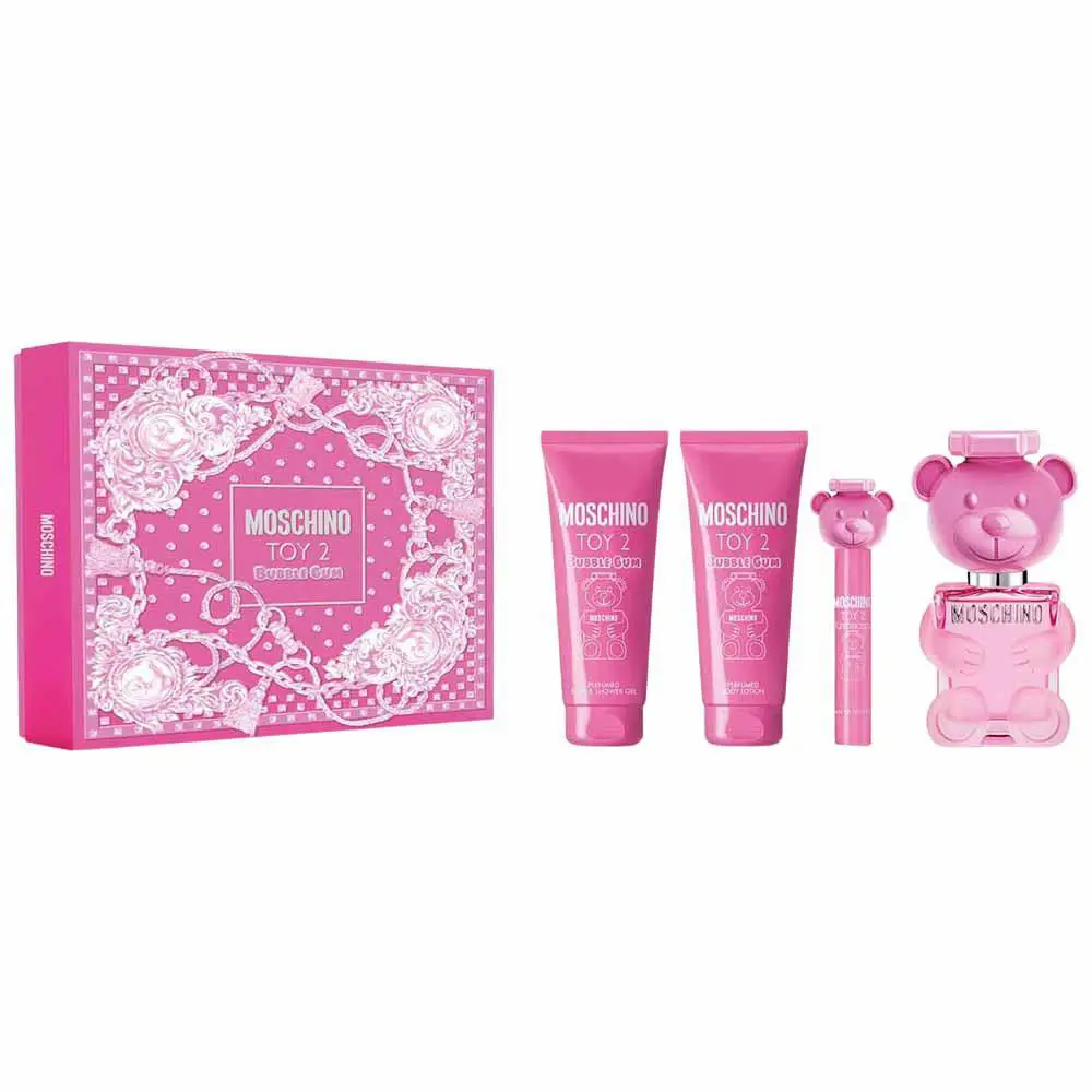 Moschino Toy 2 Bubble Gum Eau De Toilette Set - 3.4oz