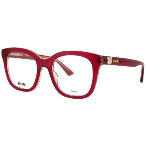Moschino MOS630-0LHF-50 Eyeglasses Eye Glasses Lhf Burgundy 50mm
