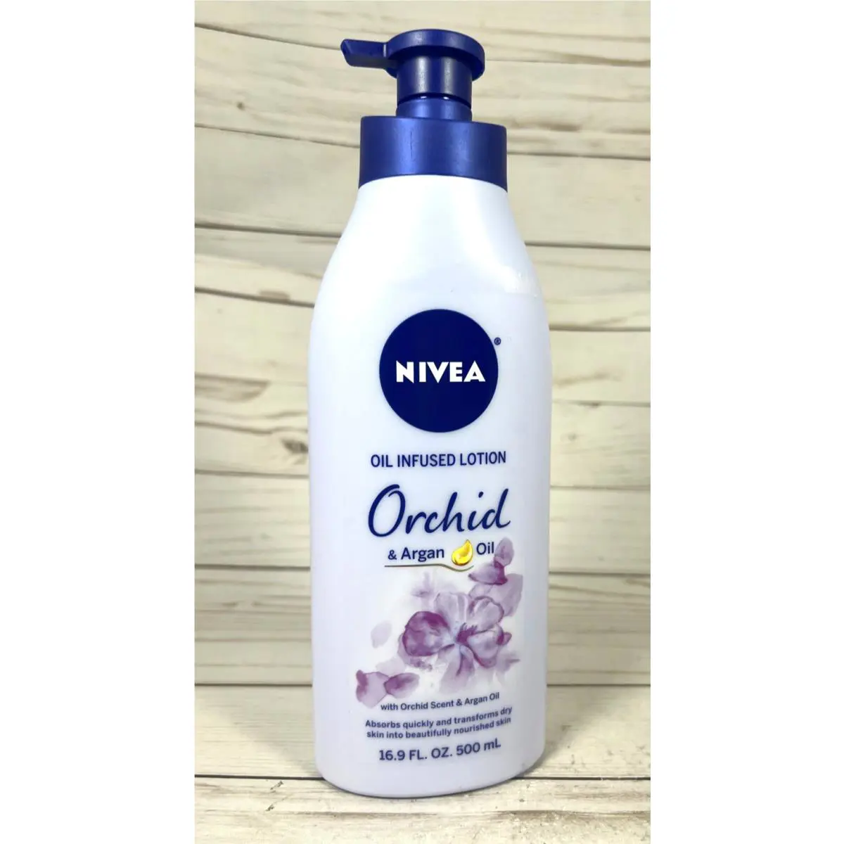 Nivea Oil Infused Lotion Orchid Argan Oil 16.9oz