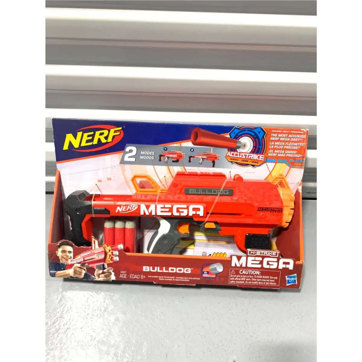 Nerf Accustrike N-strike Mega Bulldog Blaster 2 Modes Hasboro