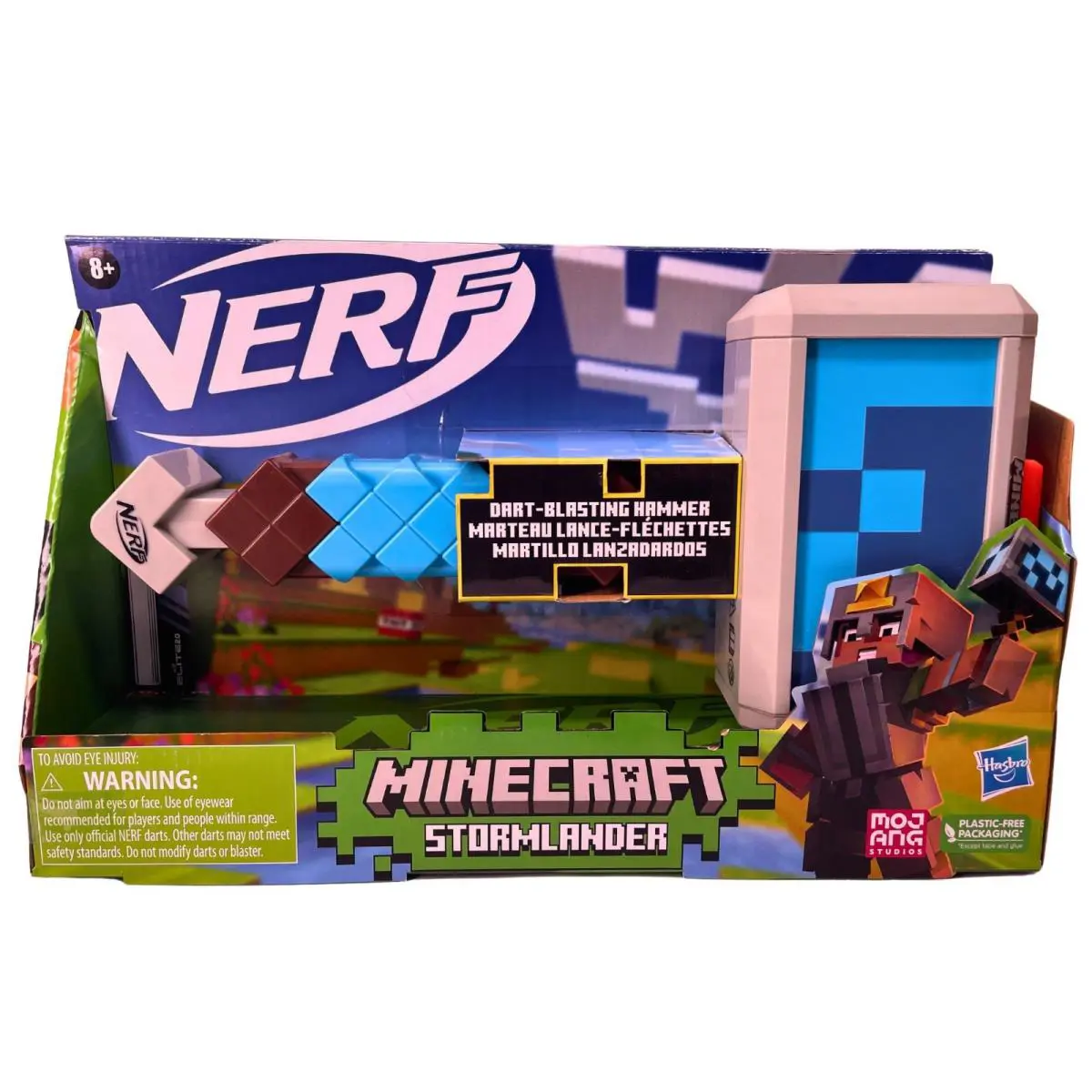 Nerf Minecraft Stormlander Dart Blaster 1 Pack - Multi-Colored