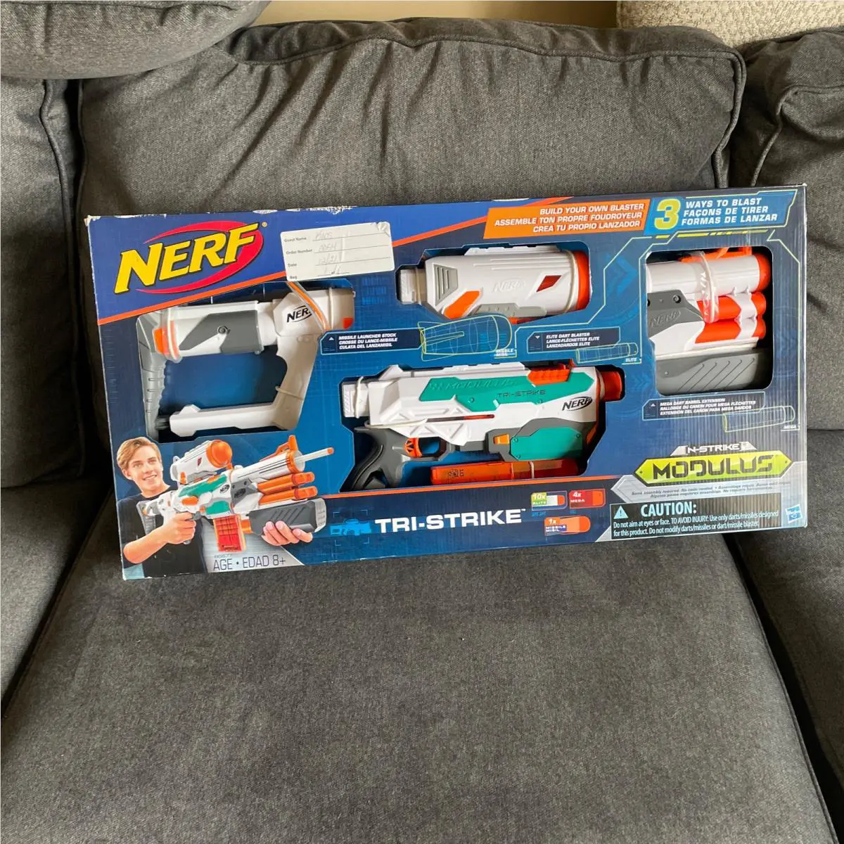 Nerf N-strike Modulus Tri Strike Gun Nip