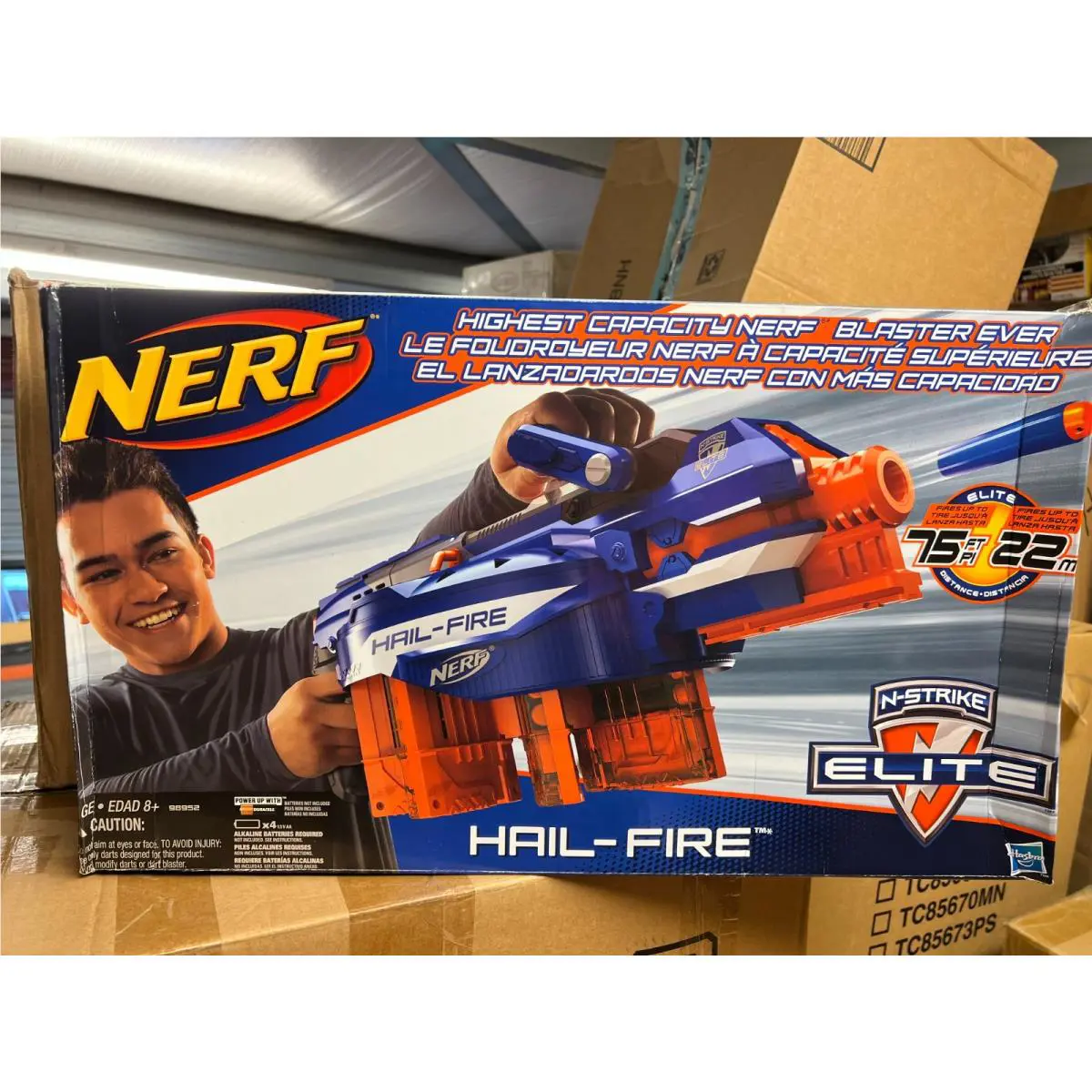 Nerf N-strike Elite Hail-fire Blaster Highest Capacity 98952