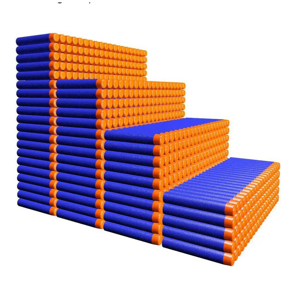 1000PCS Bullets Pack For Nerf N-strike Elite 2.0 Series Blue