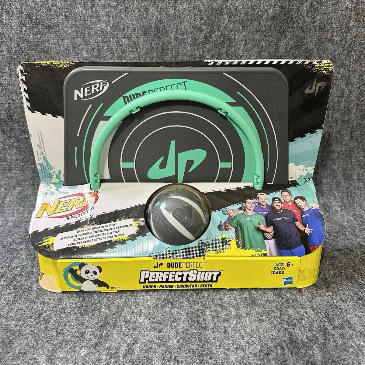 Nerf B6323 Perfectshot Sports Basketball Hoops Dude Perfect Indoor Outdoor