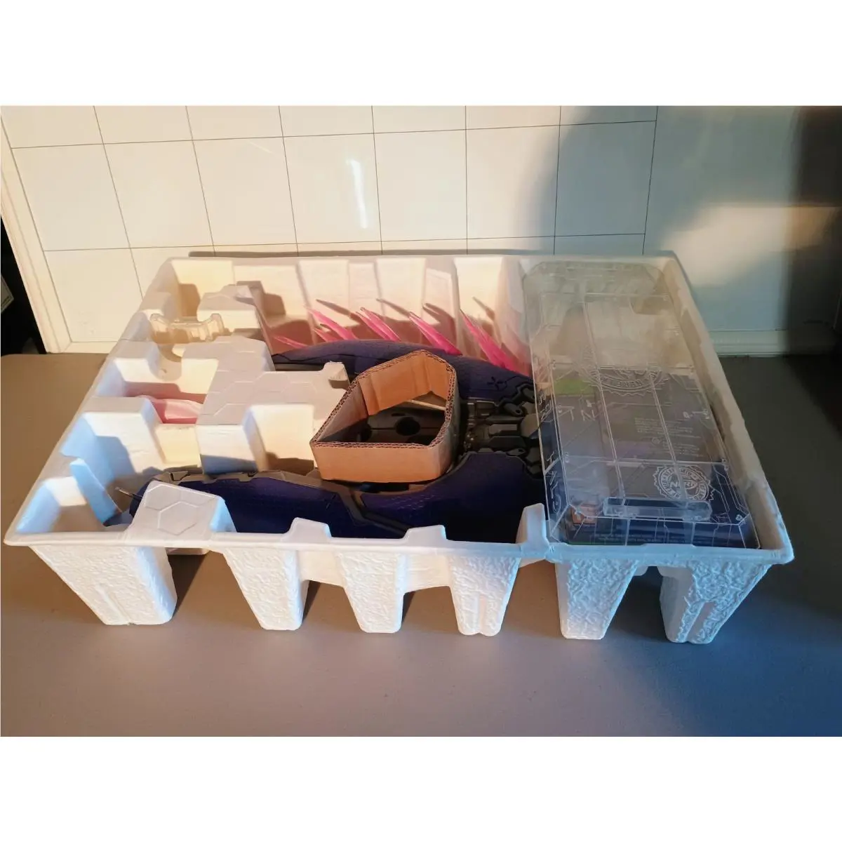 Halo Nerf Lmtd Needler Dart-firing Blaster 10-Dart Rotating Drum Hasbro