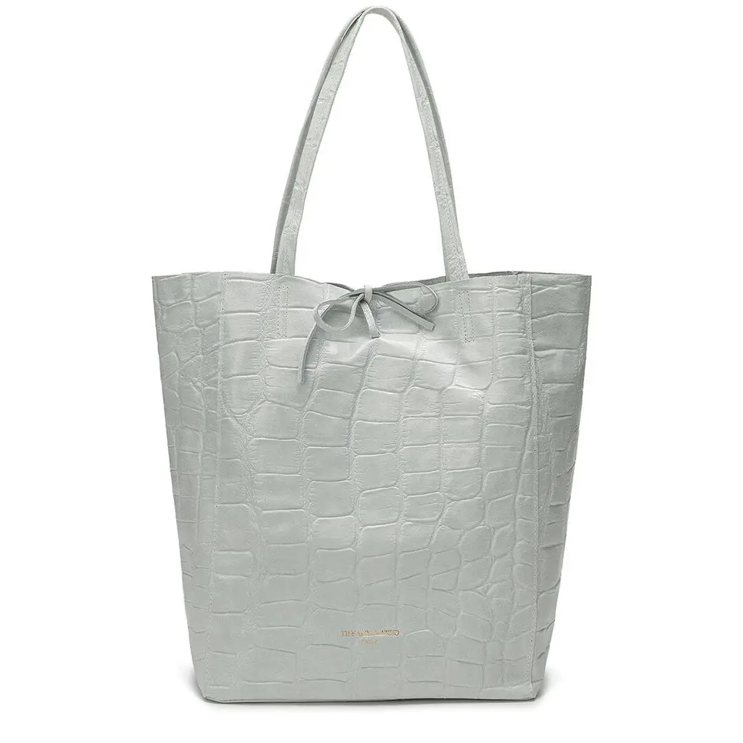 Tiffany Fred Paris Croc-embossed Leather Tote Women`s by Louis Vuitton