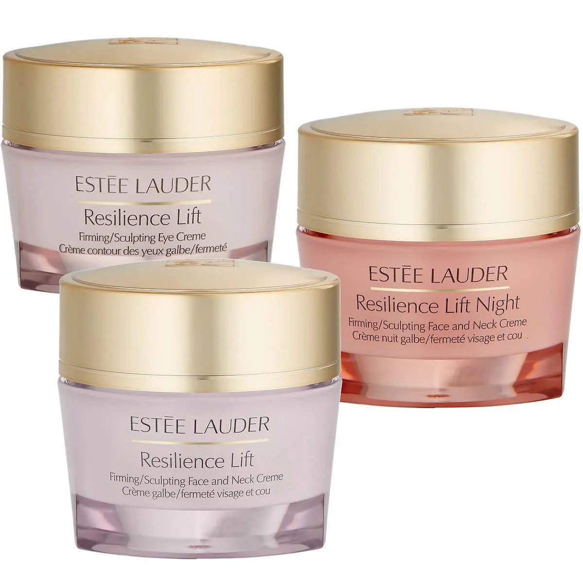Estee Lauder Resilience Lift Firming/sculpting Face Neck Eye Night Cream Spf 15 3pc Day+Night+Eye by Estée Lauder
