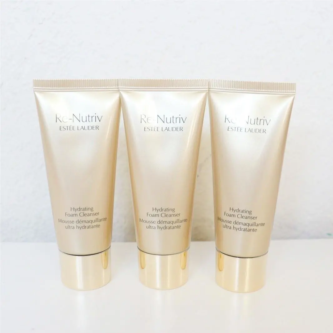 Lot of 3 Estee Lauder Re-nutriv Hydrating Foam Cleanser 1.0 oz/30 ml Travel Size