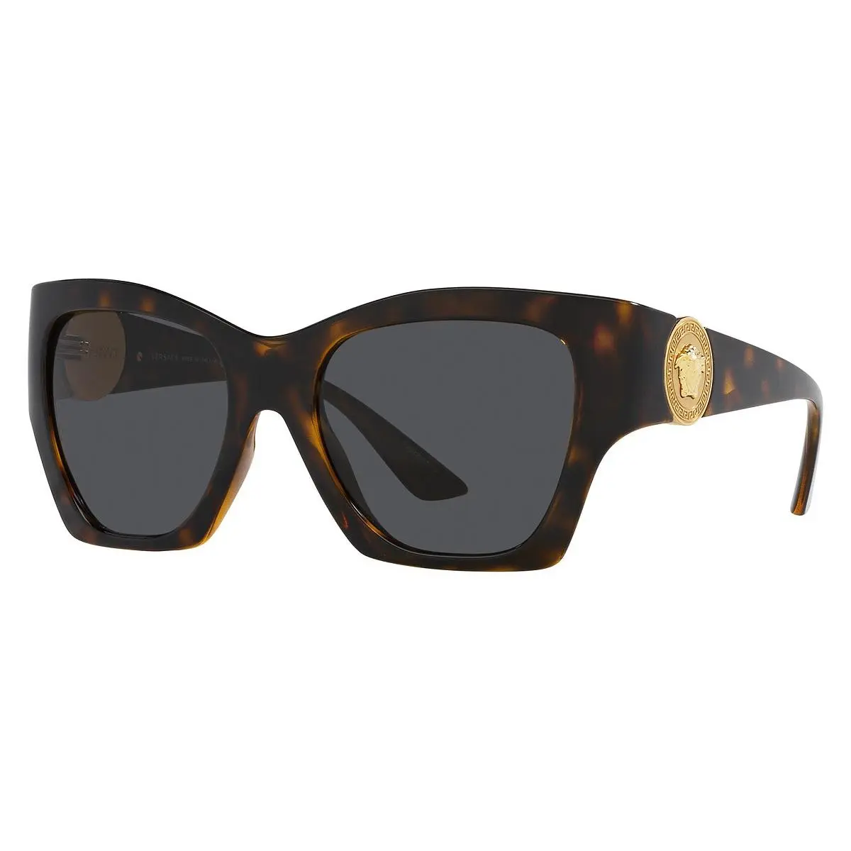 Versace Woman Sunglasses 0VE4452 108/87 55mm Havana - Grey Lens