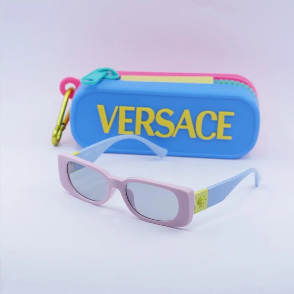Kids VK4003U 5440CV Full Pink/light Grey 47-15-130 Sunglasses by Versace