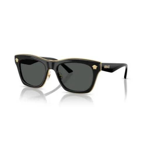 Versace Men`s 53mm Shiny Black Sunglasses VE2272-GB1-87-53