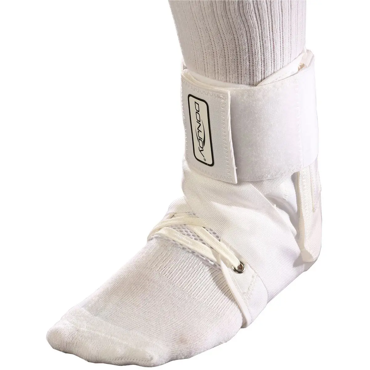 Donjoy Stabilizing Pro Ankle Support Brace Lightweight Universal Fit White