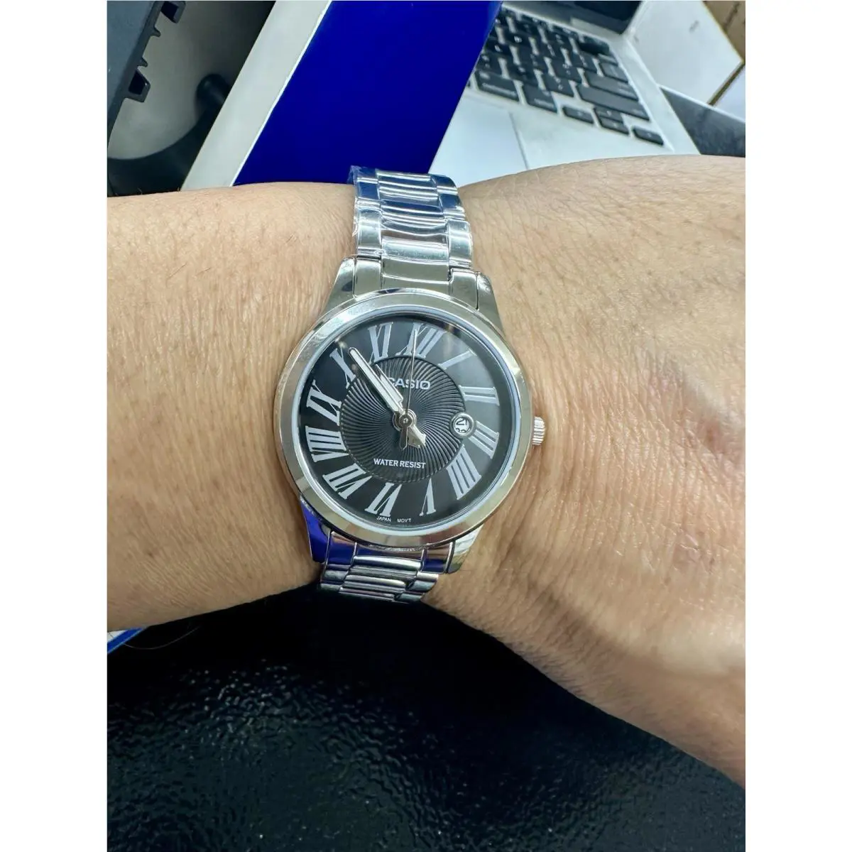 Casio LTP-1379D—1B Black Dial Watch