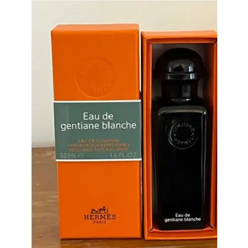 Hermes Eau de Gentiane Blanche Eau de Cologn Refillable Natural Spray 50ML