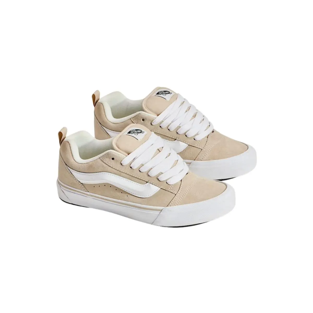 Vans shoes - VANS Knu-Skool - VN0009QCBKV - Clear, r: Black/White 15