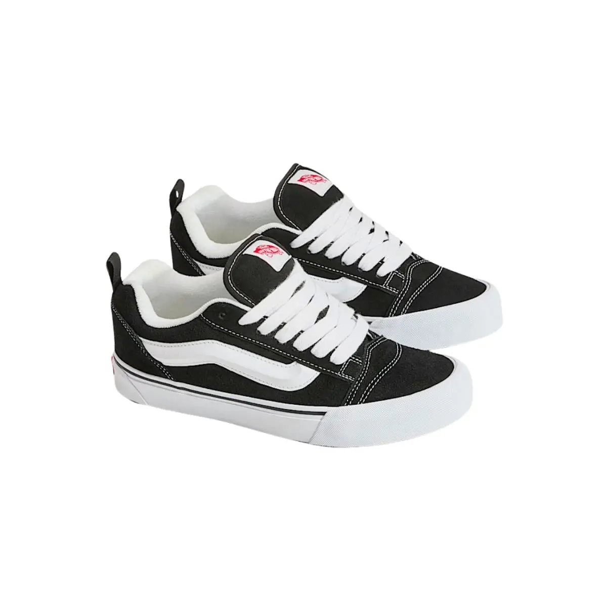 Vans shoes - VANS Knu-Skool - VN0009QCBKV - Clear, r: Black/White 3