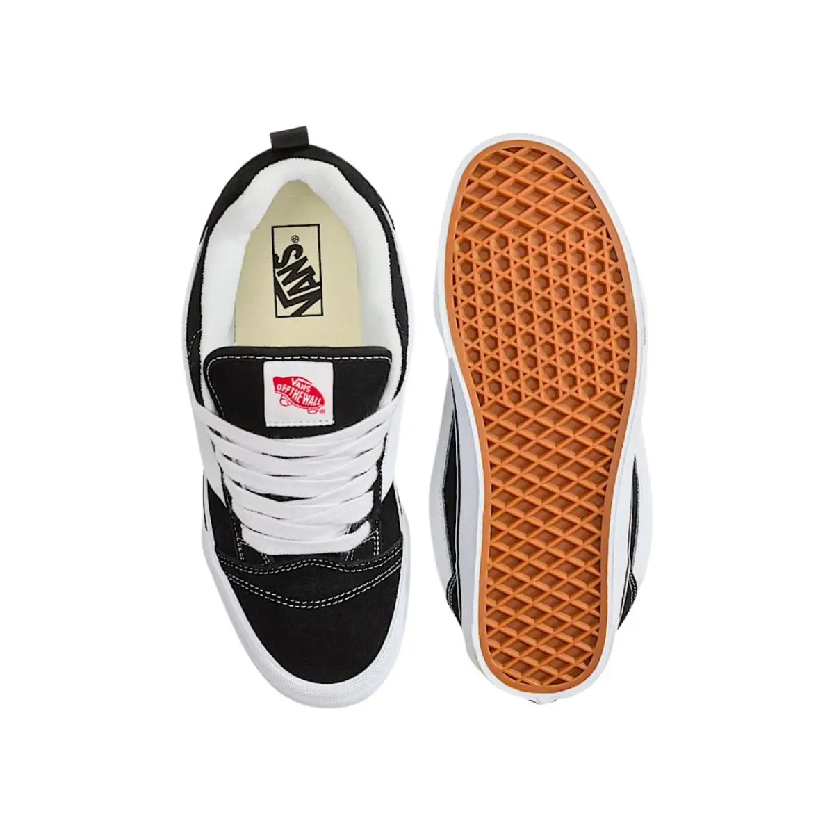 Vans shoes - VANS Knu-Skool - VN0009QCBKV - Clear, r: Black/White 4