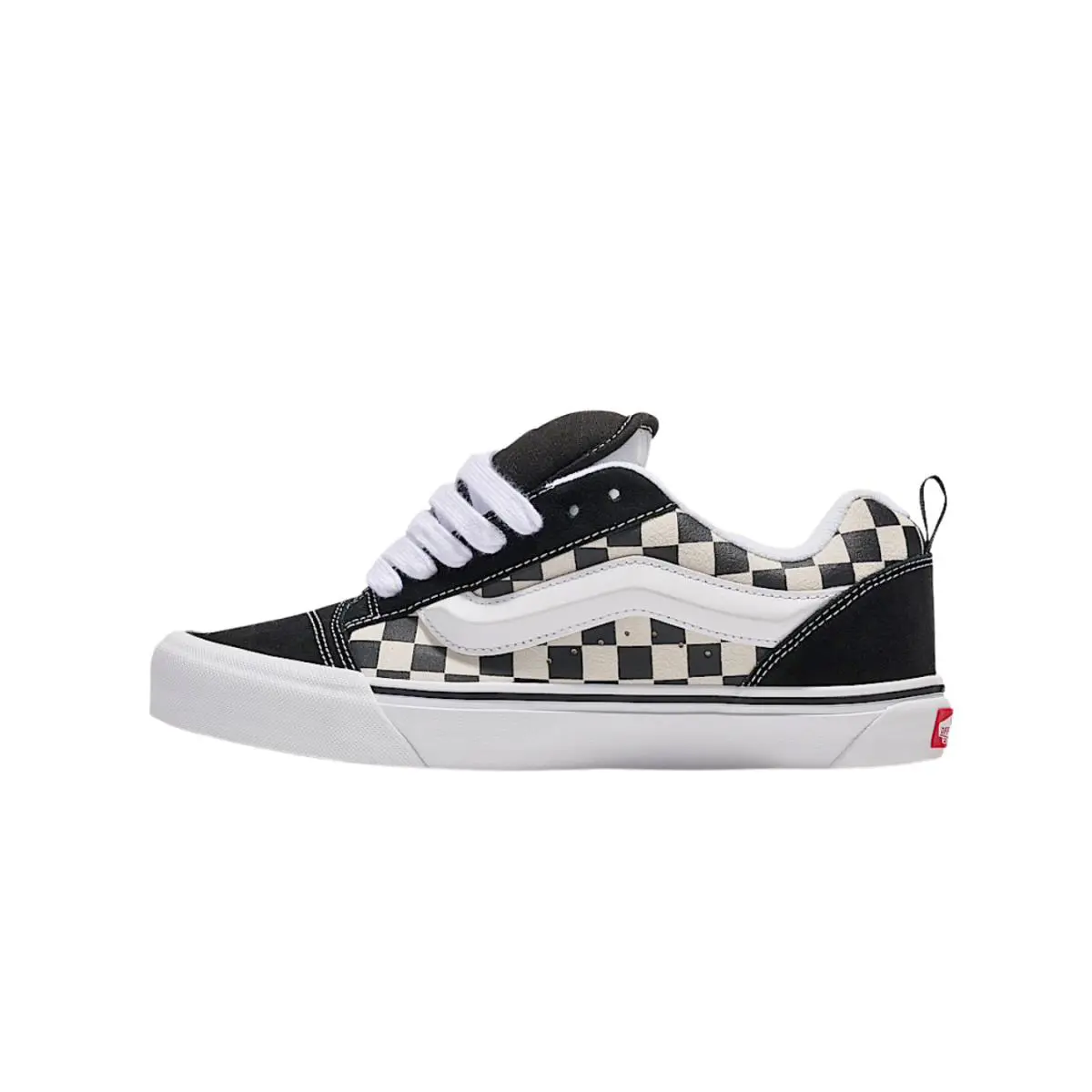 Vans shoes - VANS Knu-Skool - VN0009QCBKV - Clear, r: Checkerboard 2