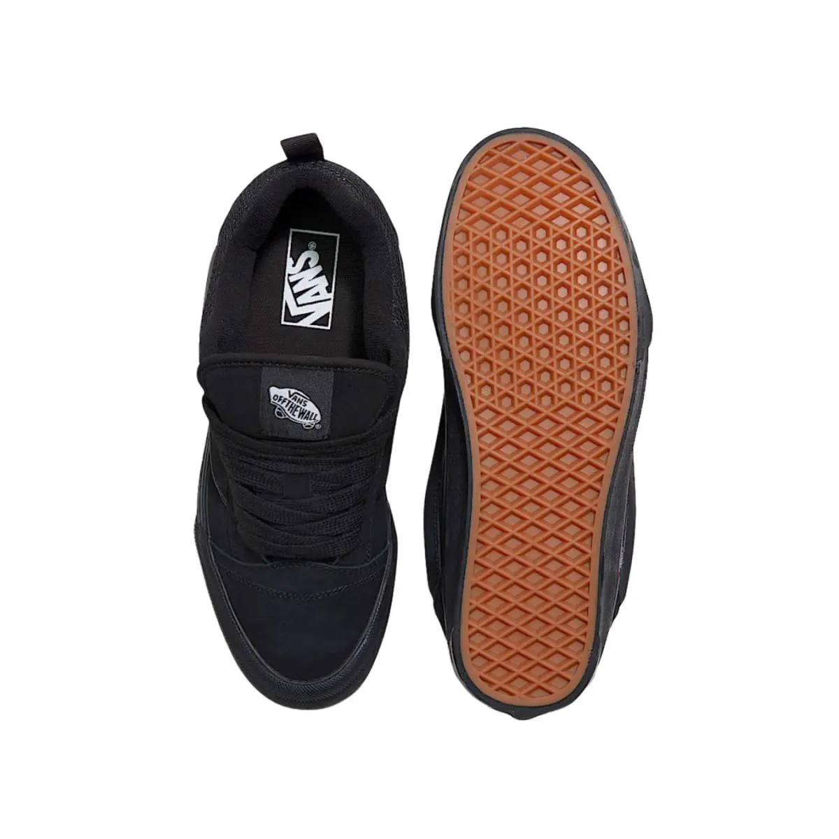 Vans shoes - VANS Knu-Skool - VN0009QCBKV - Clear, r: Black/White 7