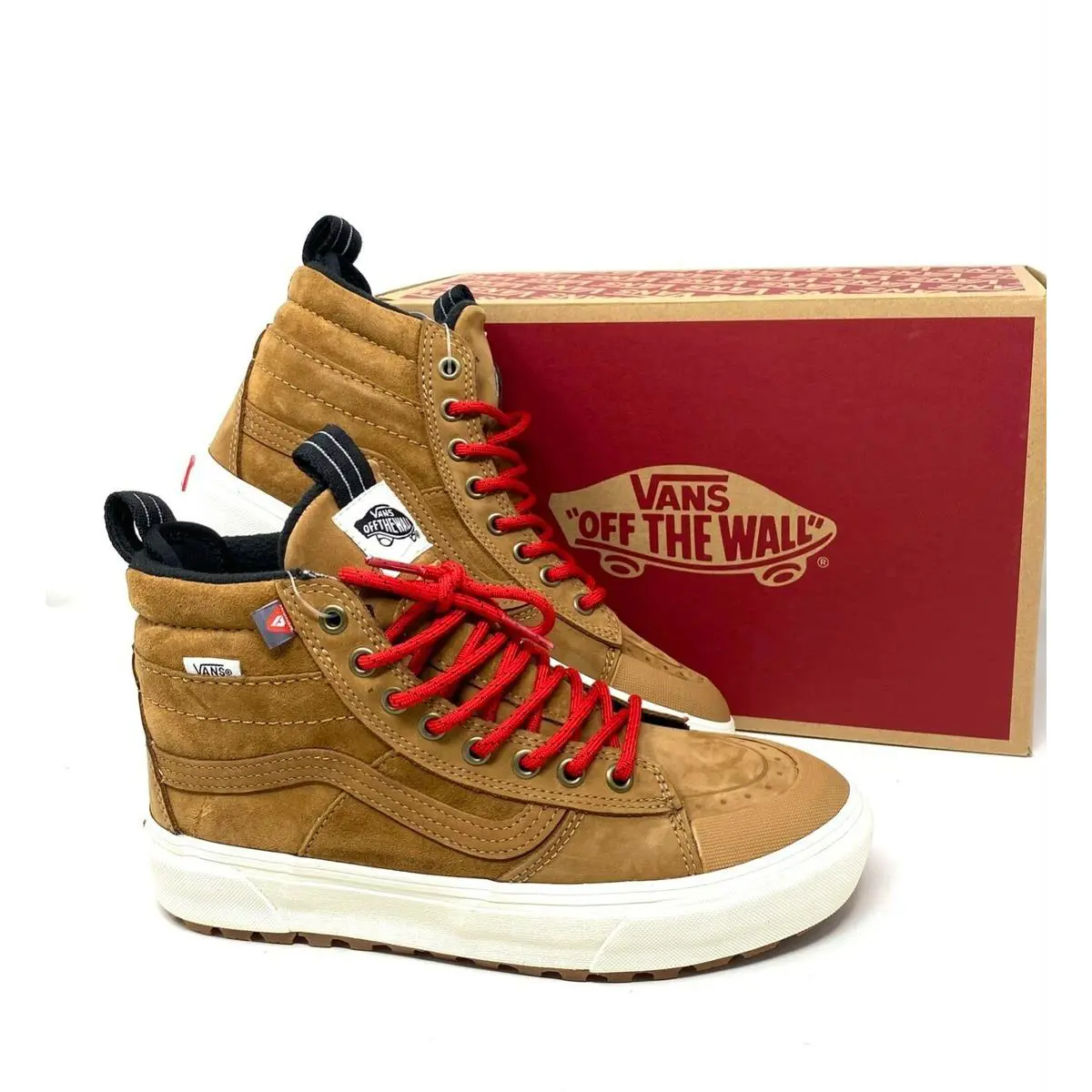 Vans shoes - VANS Sk8-Hi - VN0009QMJM9 - Pop Lace Tan 1