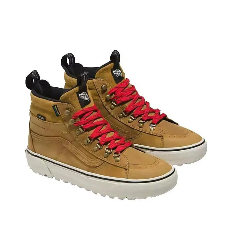 Vans shoes - VANS Sk8-Hi - VN0009QMJM9 - Pop Lace Tan 5