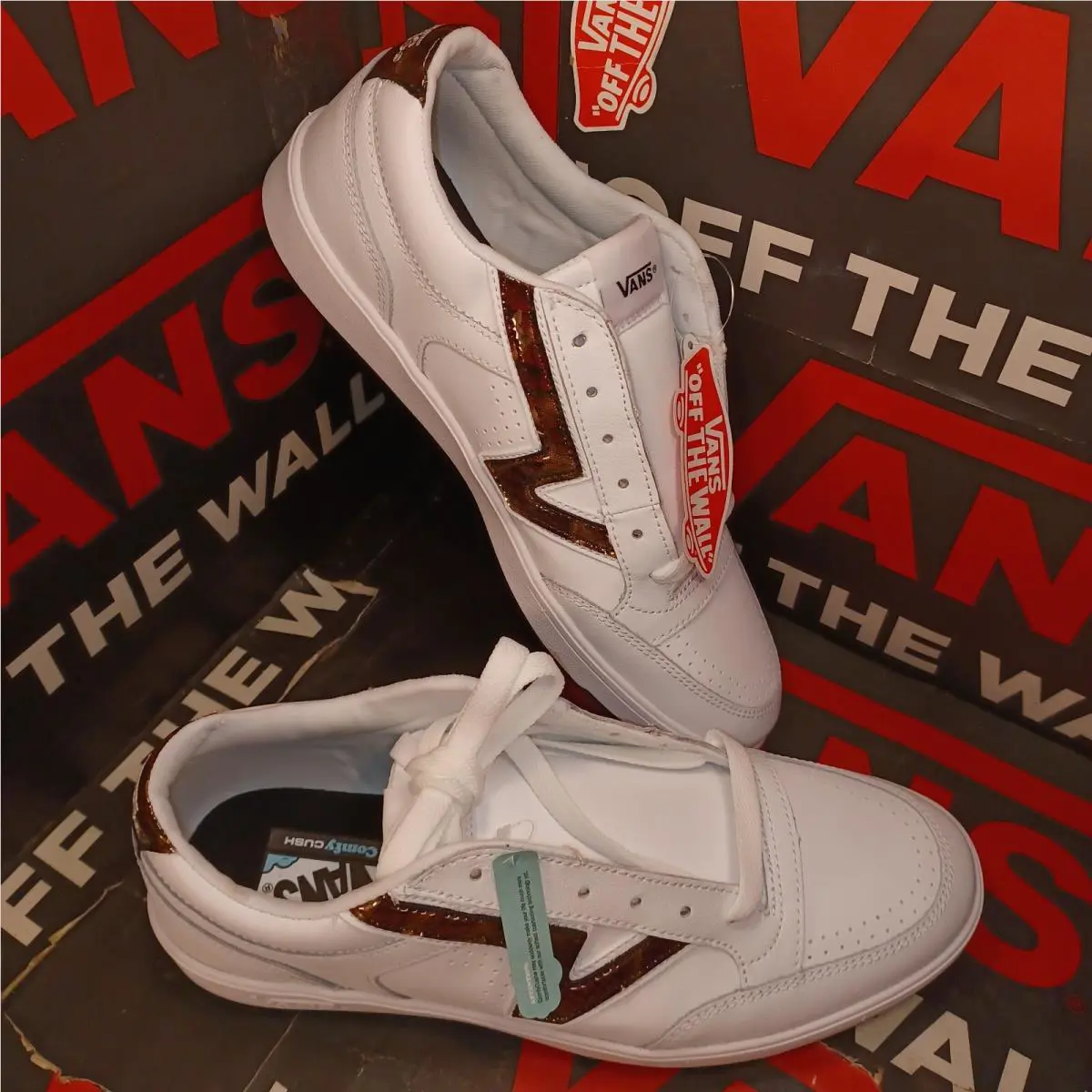 Vans shoes - VANS Lowland - Lowland - VN0A4TZY9O9 - White (UPC: 195439324879) 7