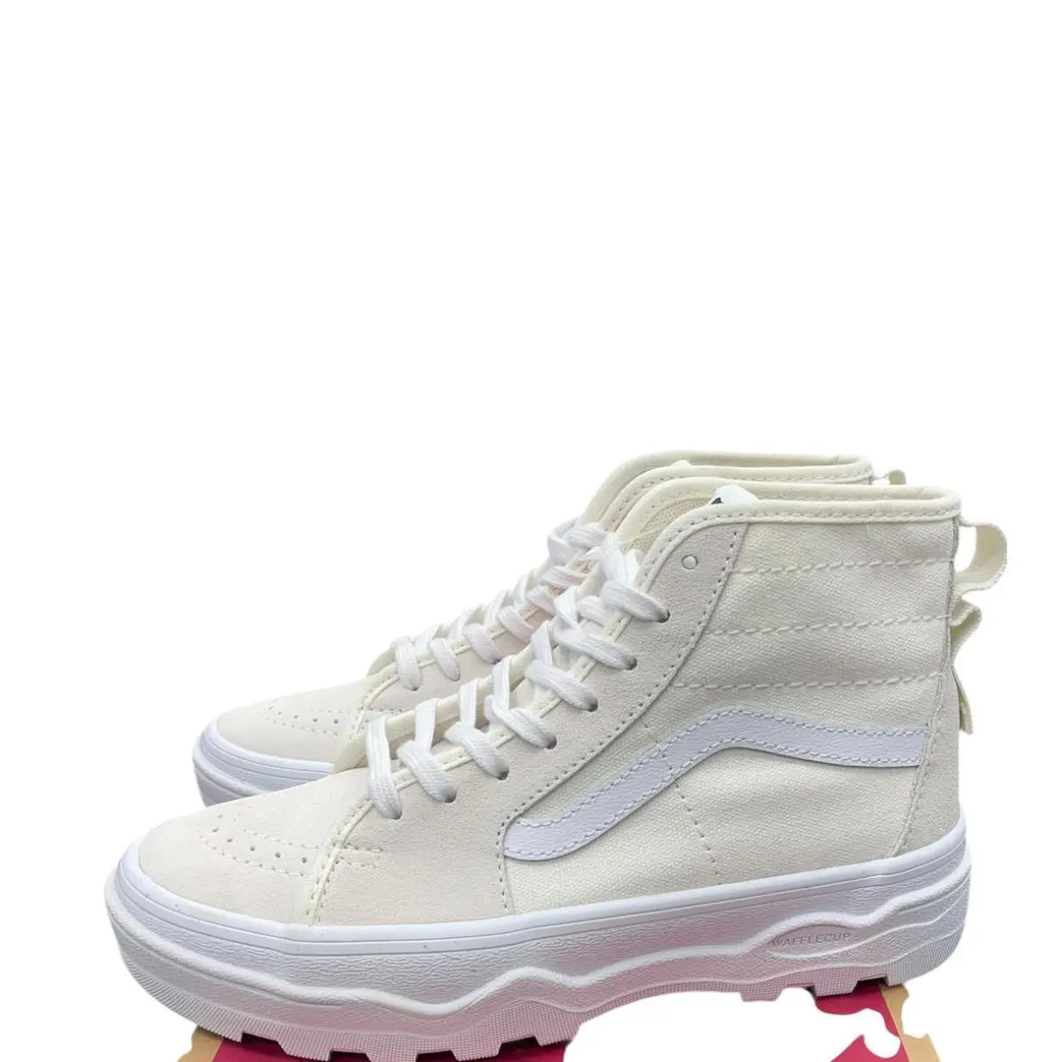 Vans shoes - Sentry SK8 Hi - Sentry - MSS-VN0A5KY5FS8-SZ-45 - Marshmallow (UPC: 196244354198) 7