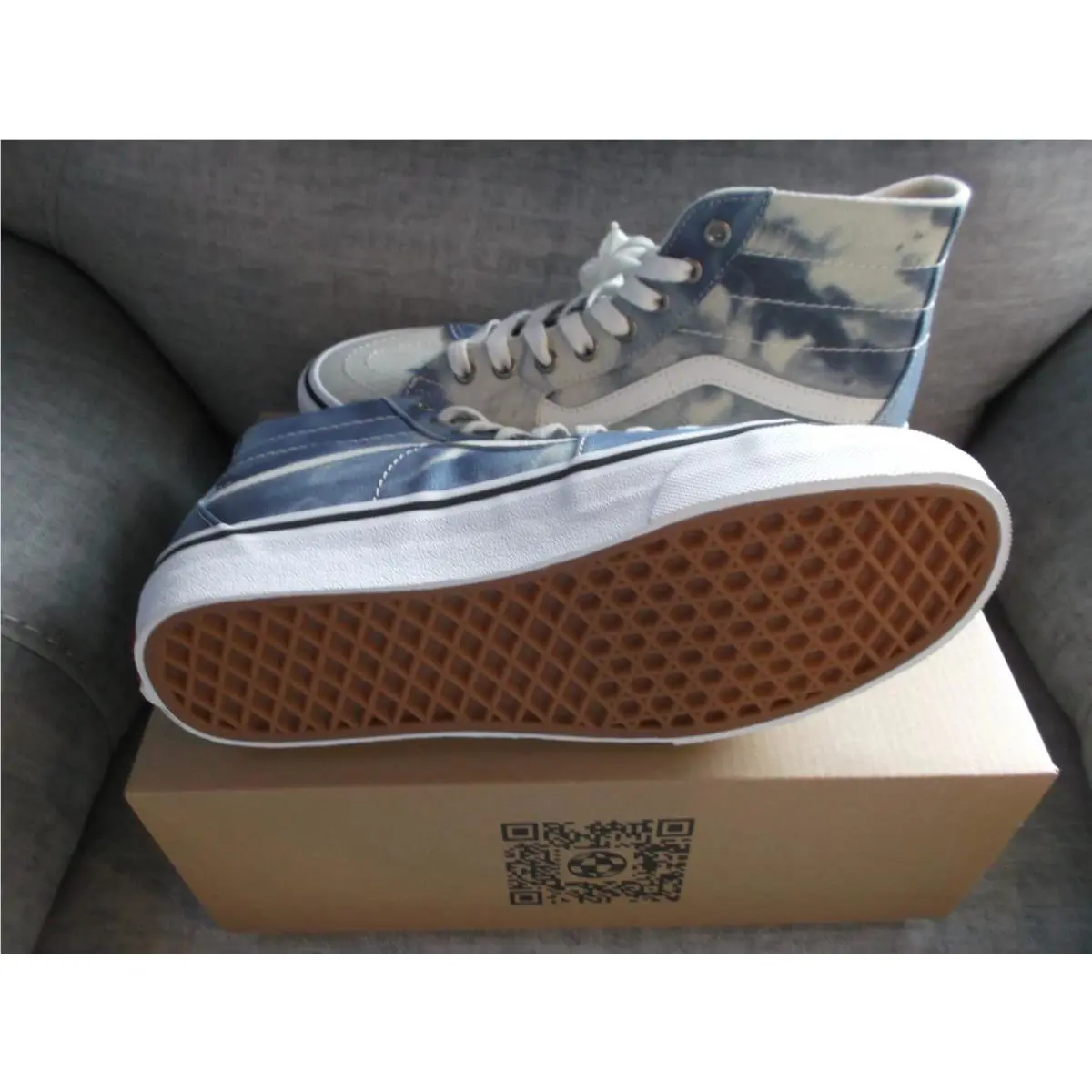 Vans shoes - VANS Sk8-Hi - VN0009Q0BLU - Blue (UPC: 196573339903) 1