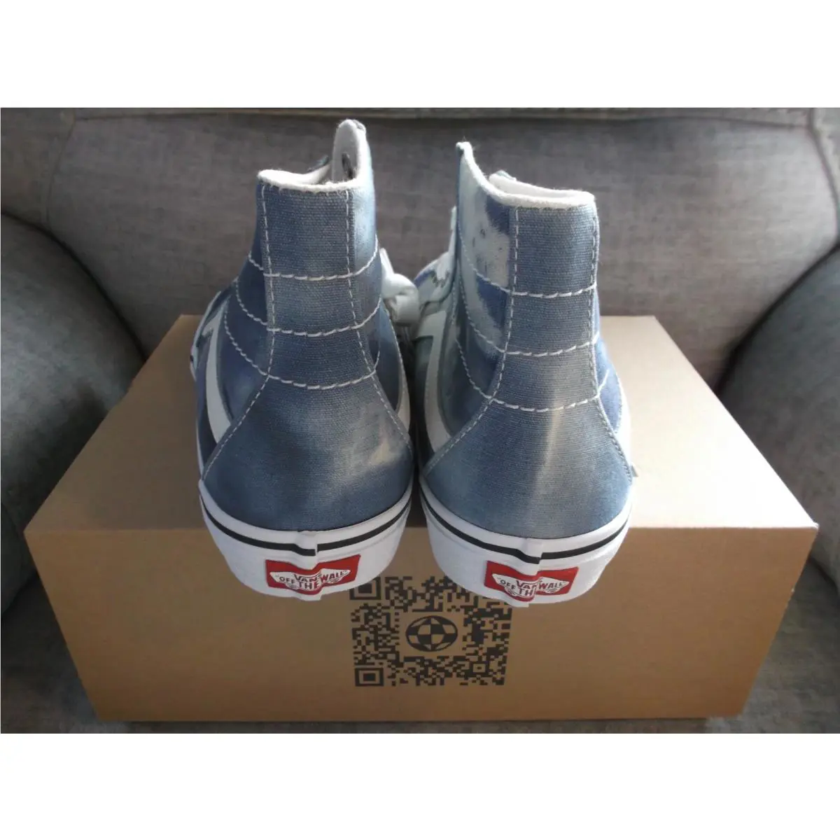 Vans shoes - VANS Sk8-Hi - VN0009Q0BLU - Blue (UPC: 196573339903) 2
