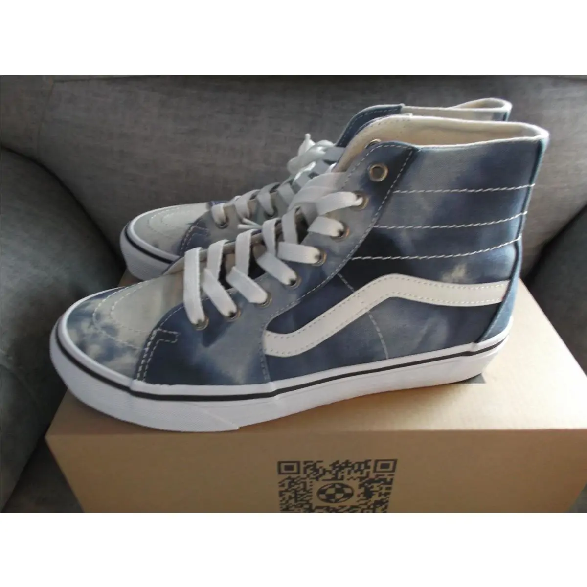 Vans shoes - VANS Sk8-Hi - VN0009Q0BLU - Blue (UPC: 196573339903) 3
