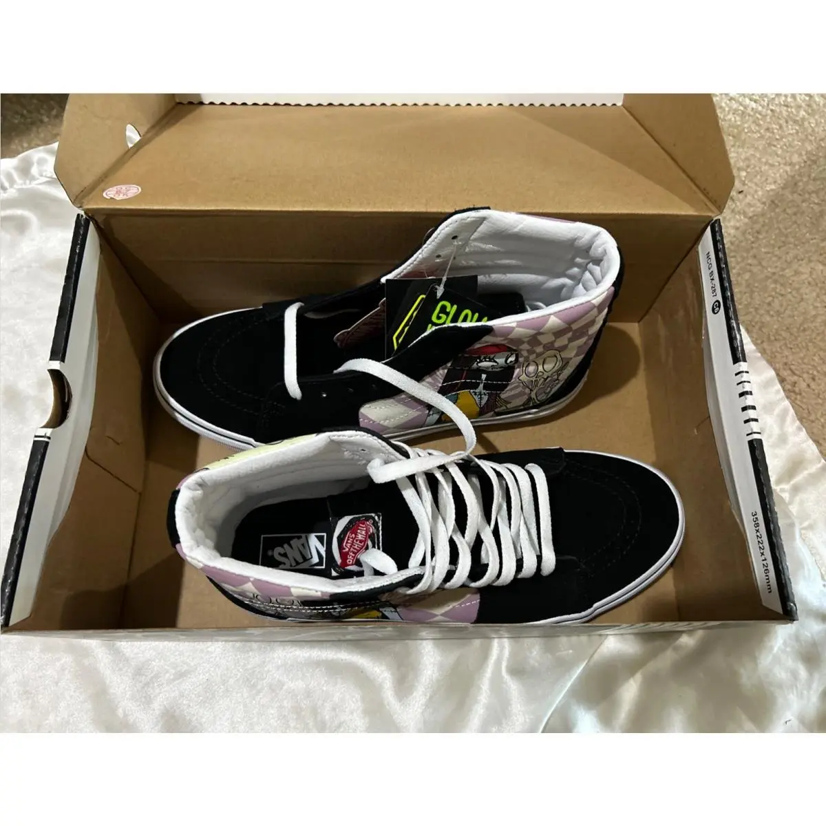 Vans shoes - VANS Sk8-Hi - VN0A4BV6TRO - Black/Multi (UPC: 0772204278348) 4