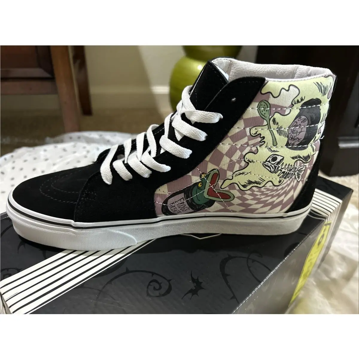 Vans shoes - VANS Sk8-Hi - VN0A4BV6TRO - Black/Multi (UPC: 0772204278348) 10