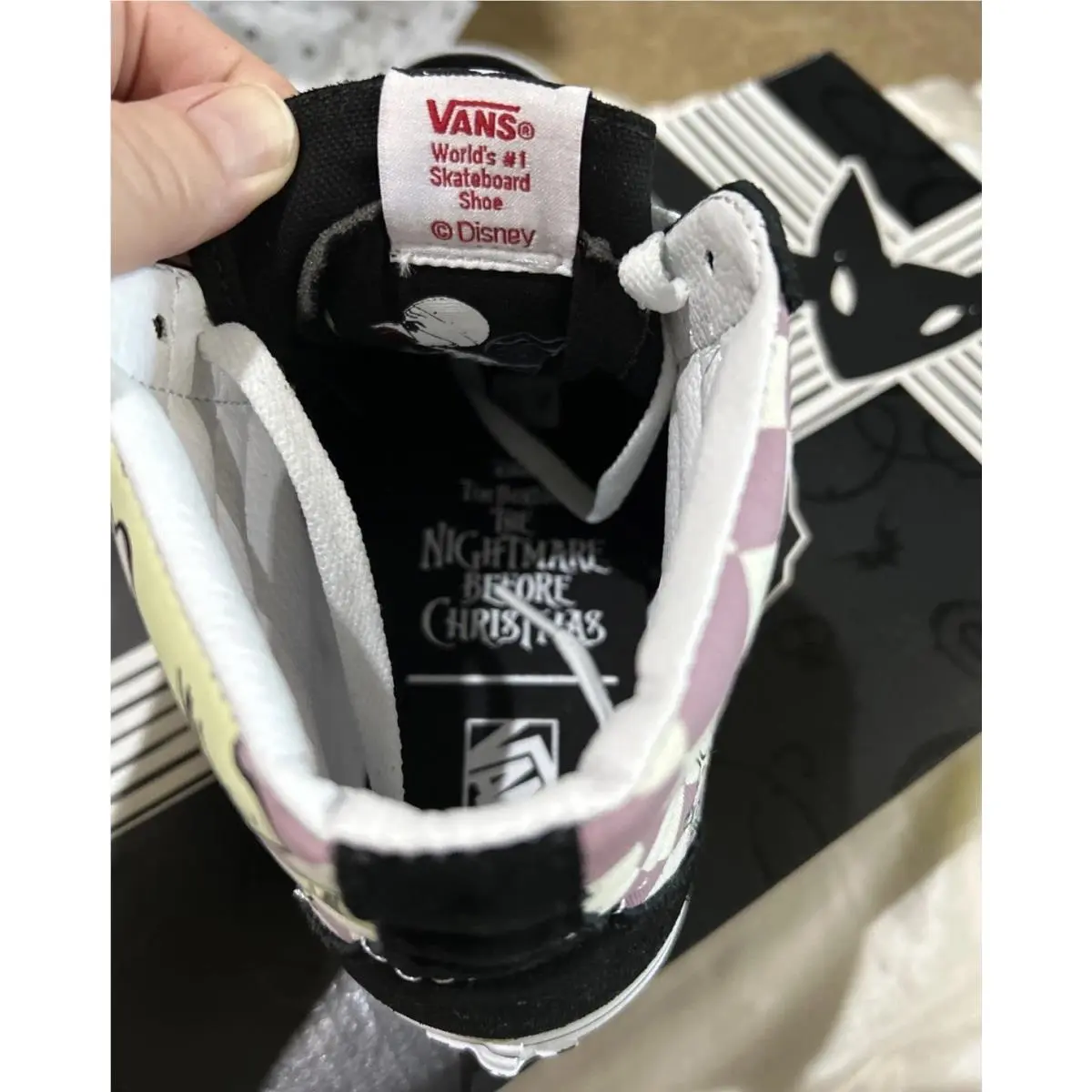 Vans shoes - VANS Sk8-Hi - VN0A4BV6TRO - Black/Multi (UPC: 0772204278348) 7