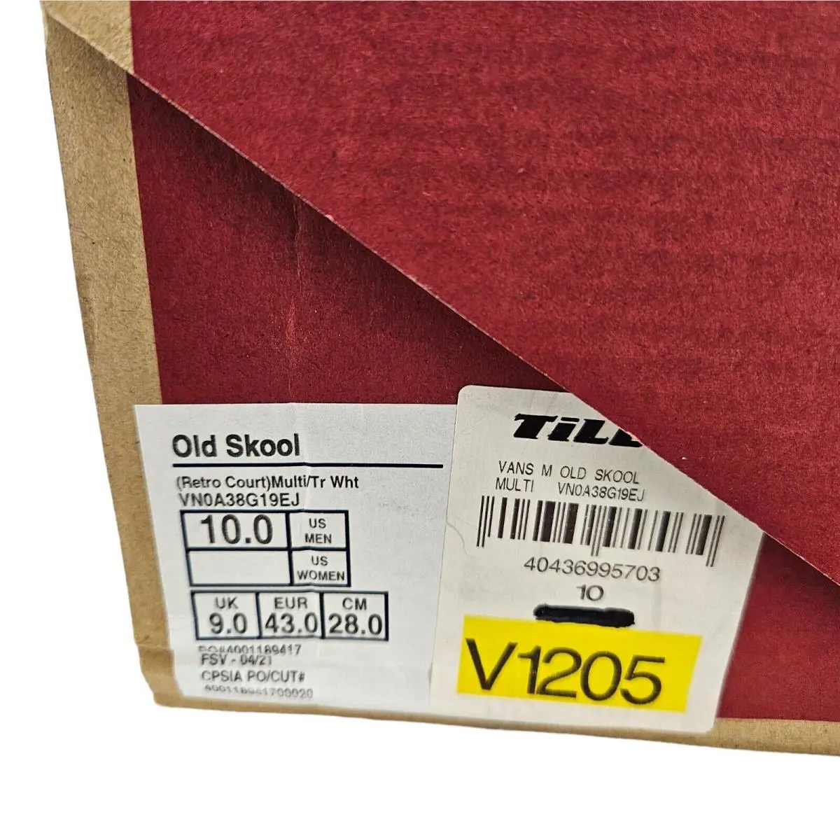 Vans shoes - VANS Old Skool - Old Skool - VN0A38G19EJ - Multicolor 3