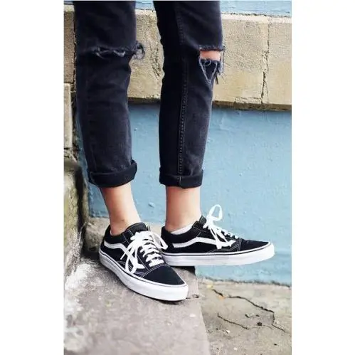 Vans shoes - BLACK/WHITE - U30 - vn000d3hy28 2