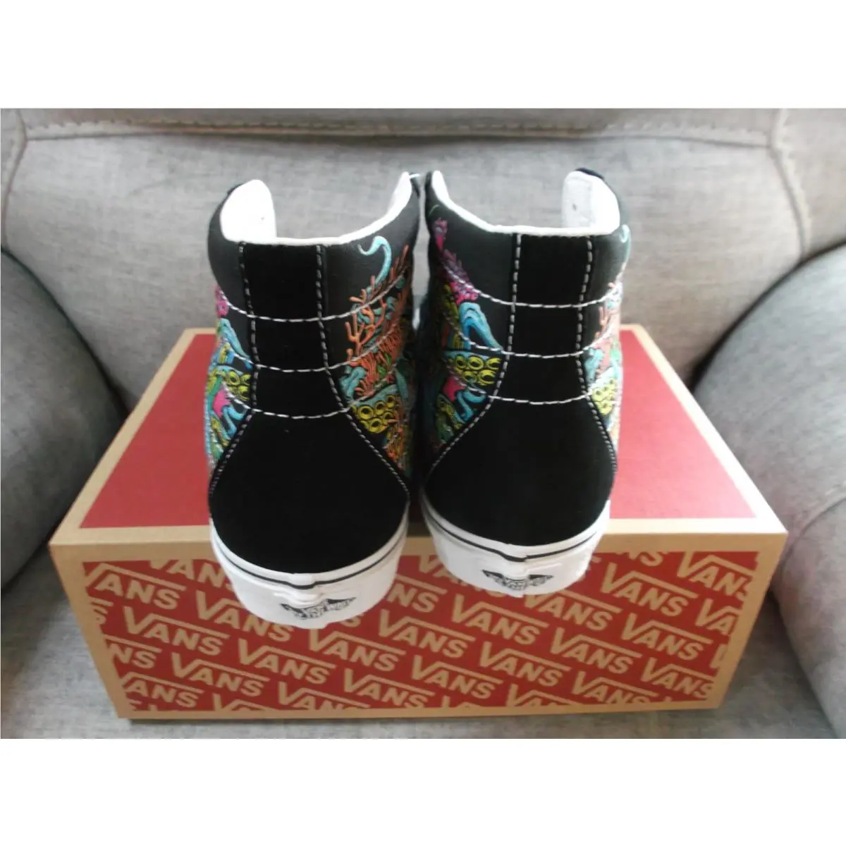 Vans shoes - VANS Sk8-Hi - VN0A4BV6RQ5 - Black (UPC: 196244301826) 4