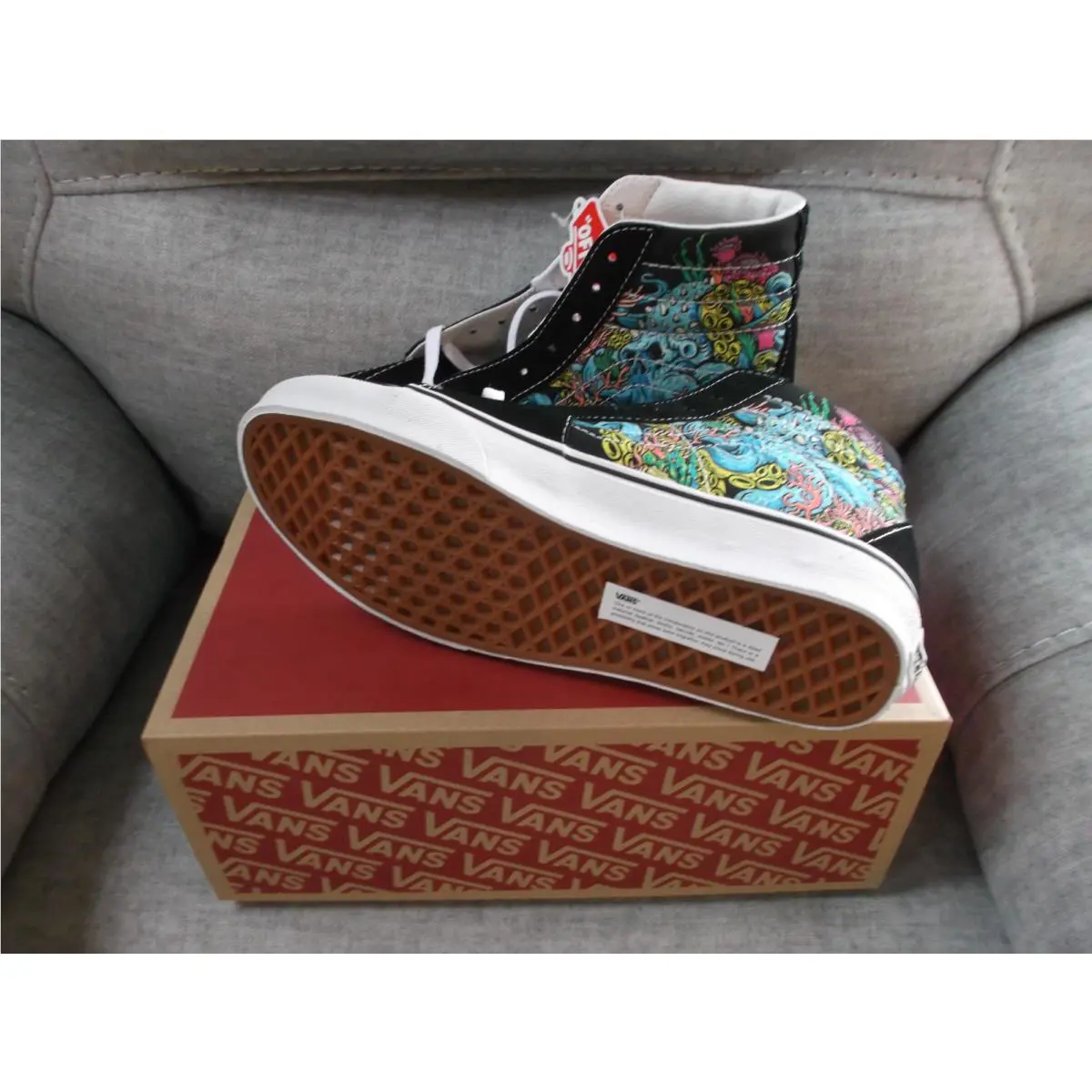 Vans shoes - VANS Sk8-Hi - VN0A4BV6RQ5 - Black (UPC: 196244301826) 1