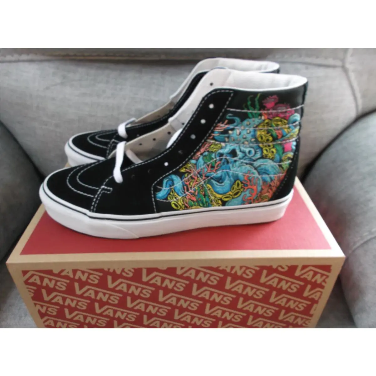 Vans shoes - VANS Sk8-Hi - VN0A4BV6RQ5 - Black (UPC: 196244301826) 3